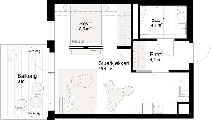 Plantegning 1